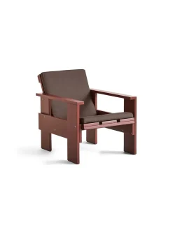 HAY Foldbar sædehynde til Crate Loungechair, Iron Red fra
