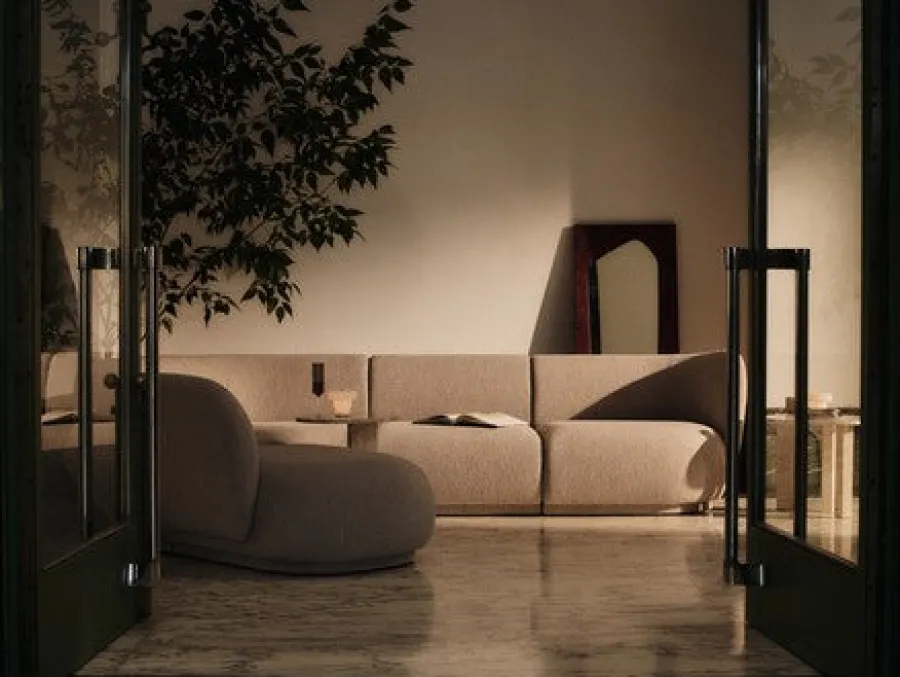 Ferm Living Folia Spejl fra