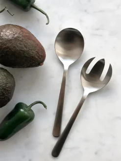 Kay Bojesen Denmark Grand Prix Salatbestik i mat stål, lille fra Kay Bojesen Best