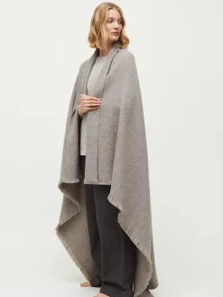 Aiayu Haya Wool Throw, pure soil fra