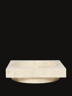 Ferm Living Hew low centrepiece, travertin fra Clearance