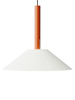 Nine Hook pendant large, orange fra Discount