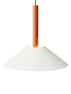 Nine Hook pendant large, orange fra Discount