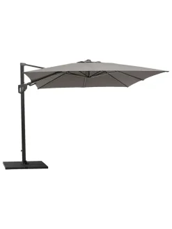 Cane-line Hyde Luxe Parasol 3x3 m. med tilt inkl. fod fra Sale