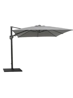Cane-line Hyde Luxe Parasol 3x3 m. med tilt inkl. fod fra Sale