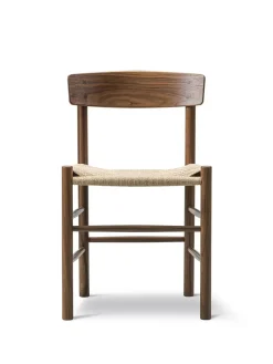 Fredericia Furniture J39 Folkestolen, olieret valnød af Børge Mogensen Online