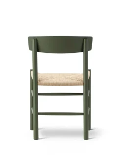 Fredericia Furniture J39 Folkestolen, sortlakeret bøg af Børge Mogensen Sale