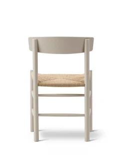Fredericia Furniture J39 Folkestolen, sortlakeret bøg af Børge Mogensen Sale