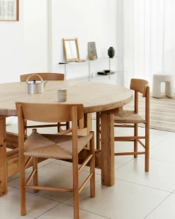 Fredericia Furniture J39 Folkestolen, sortlakeret bøg af Børge Mogensen Sale