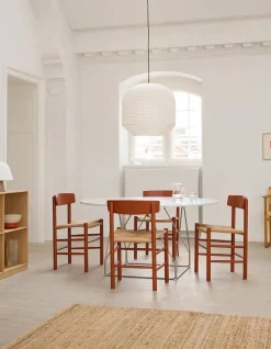 Fredericia Furniture J39 Folkestolen, sortlakeret bøg af Børge Mogensen Sale