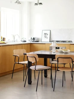 FDB Møbler J182 Holmen Spisebordsstol fra Best