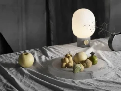 Audo Copenhagen JWDA Bordlampe, calacatta viola marmor fra Sale