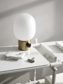 Audo Copenhagen JWDA Bordlampe, calacatta viola marmor fra Sale