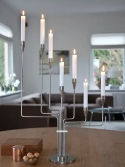 Piet Hein Karlsvognen Table Lysestage fra New