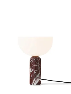 New Works Kizu Bordlampe Small, Black Marble fra New