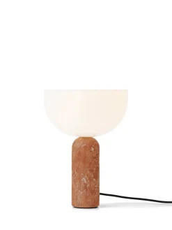 New Works Kizu Bordlampe Small, Black Marble fra New