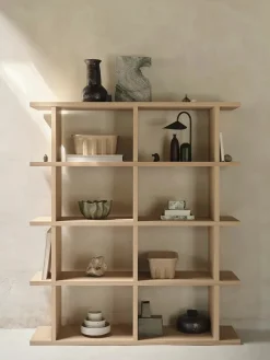Ferm Living Kona Bookcase, 2x4 fra Discount
