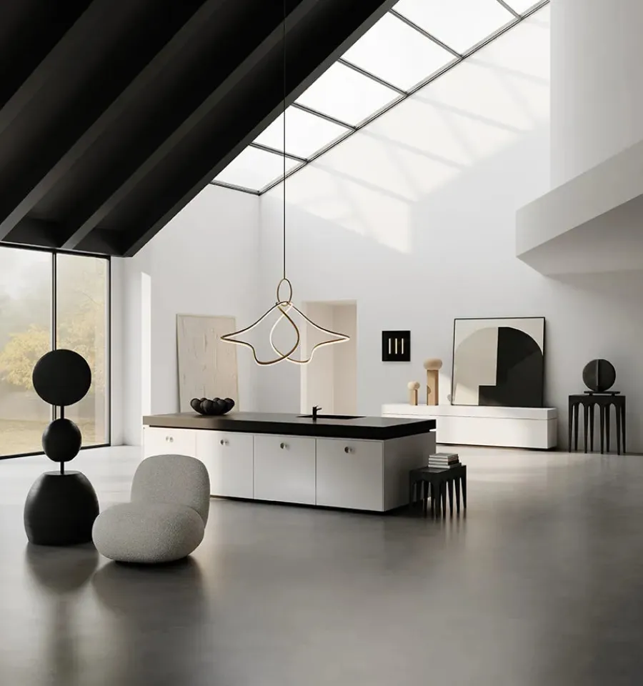 101 Copenhagen Kumo Chandelier, Big fra Outlet