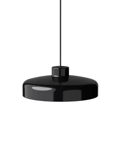 Nine Lacquer pendant medium, black fra New