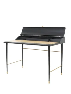 Stellar Works Laval Writing Desk i sort malet eg Online