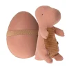 Maileg Lille Gantosaurus i æg, gammel rosa fra Sale