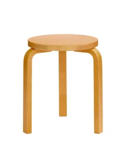 Artek Limited Edition Stool 60, Mahogany Brown fra Hot