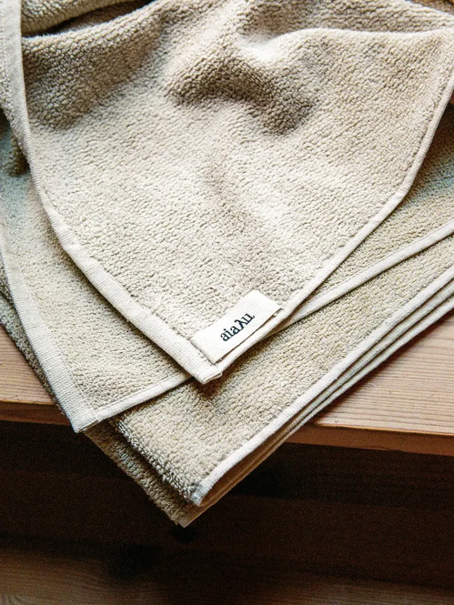 Aiayu Linen Hand Towel, 50 x 90 cm fra New