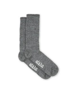 Aiayu Llama Socks, pure stormy fra Best