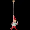 Maileg Metal ornament, Nisse med Stearinlys fra New