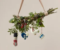 Maileg Metal ornament, Nisse med Stearinlys fra New