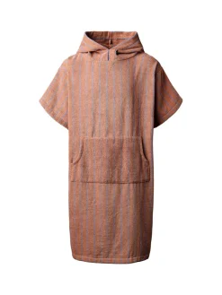 Bongusta Naram Hoodie, camel & ultramarine fra