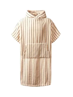 Bongusta Naram Hoodie, creme & ink fra Best
