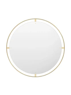 Audo Copenhagen Nimbus Mirror Ø110, brass fra Hot
