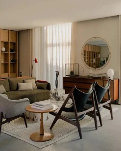 Audo Copenhagen Nimbus Mirror Ø110, brass fra Hot
