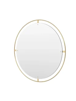 Audo Copenhagen Nimbus Mirror Ø110, brass fra Hot