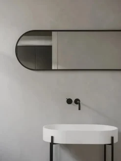 Audo Copenhagen Norm Wall Mirror, Oval fra Outlet