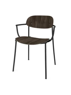 Stellar Works Ori Dining Armchair, black oak fra Online