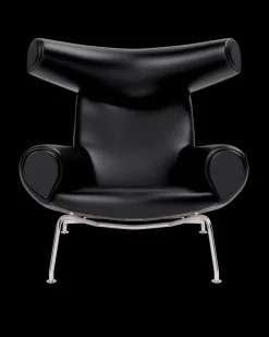 Fredericia Furniture OX Chair - Cera 905 læder i Russet Brown af Hans J. Wegner Discount