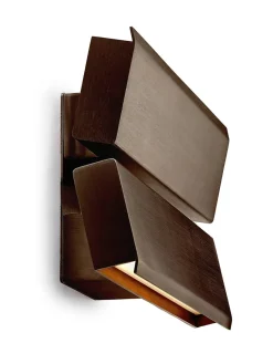 Anour Papilio Double Væglampe, browned brass fra Sale