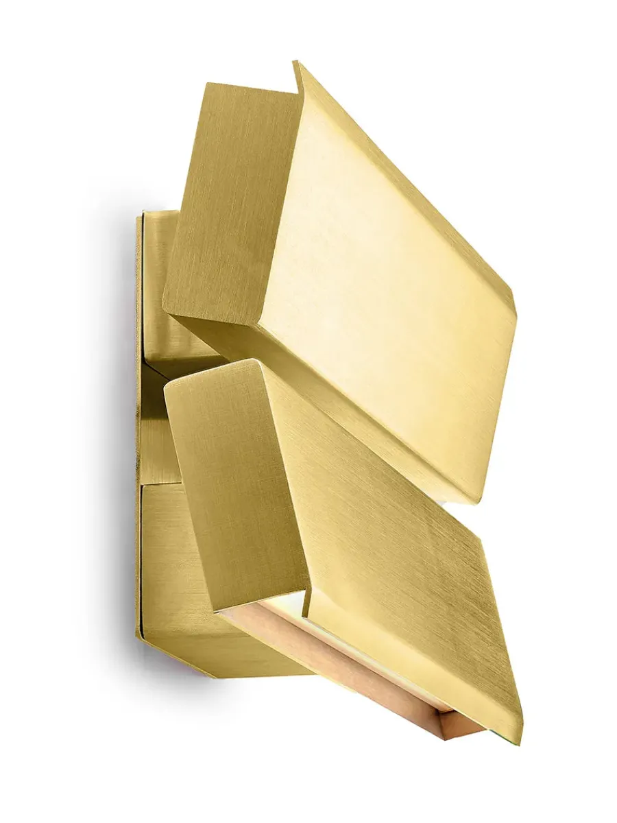 Anour Papilio Double Væglampe, browned brass fra Sale