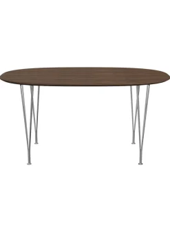 Fritz Hansen Piet Hein B614 Superellipse spisebord, 240 x 120 cm fra Sale