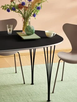 Fritz Hansen Piet Hein B614 Superellipse spisebord, 240 x 120 cm fra Sale