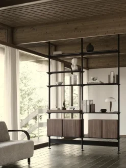 String Furniture Pira G2 Floor-to-Ceiling Shelving Bundle A fra String New