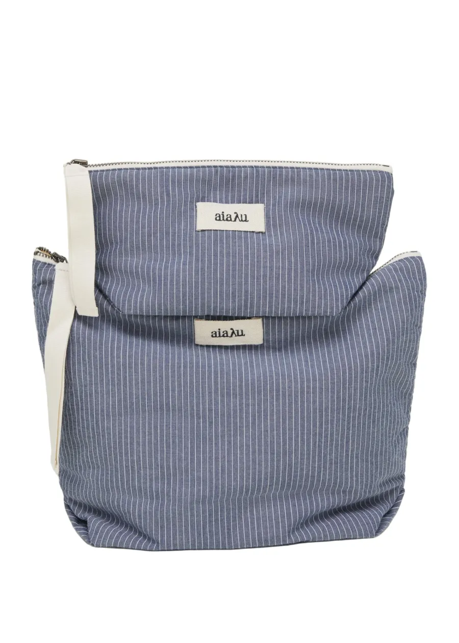 Aiayu Pouch Letto Mix Blue fra Sale