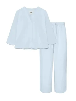 Aiayu Pyjamas Poplin, blue eyes fra Online