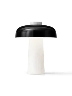 Audo Copenhagen Reverse Table Lamp, carrara black fra