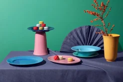 Lyngby Porcelæn Rhombe vase, rosa fra Hot