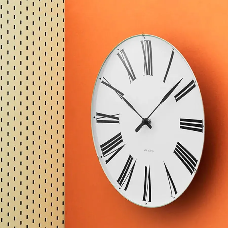 Arne Jacobsen Clocks Roman Vægur af Arne Jacobsen (Ø: 29) Online