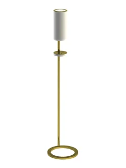 VOLA Sensorstyret håndsprit- og sæbedispenser, fritstående i hvid fra Hot