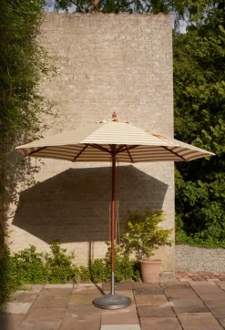 Fritz Hansen Skagerak Messina Parasol Ø270, Golden Yellow Stripes fra Discount